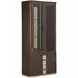 West Kensington Medium Espresso 2 Door Display Cabinet