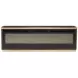 West Kensington Espresso Medium and Gold Fireplace with Electric Insert