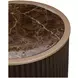 West Kensington Medium Espresso Round Chairside Table
