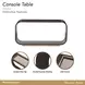 West Kensington Medium Espresso Rectangular Console Table