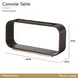 West Kensington Medium Espresso Rectangular Console Table