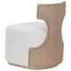 West Kensington Buff and Sea Salt Caramel Upholstered Vanity Chair