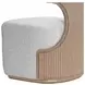 West Kensington Buff and Sea Salt Caramel Upholstered Vanity Chair