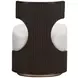 West Kensington Buff and Medium Espresso Upholstered Vanity Chair