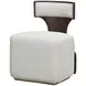 West Kensington Buff and Medium Espresso Upholstered Platform Bedroom Set
