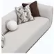 West Kensington Buff and Sea Salt Caramel 101" Sofa
