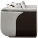 West Kensington Buff and Medium Espresso 100" Sofa