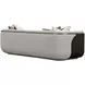 West Kensington Buff and Medium Espresso 100" Sofa