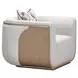 West Kensington Buff and Sea Salt Caramel Upholstered Matching Chair