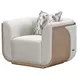 West Kensington Buff and Sea Salt Caramel Upholstered Matching Chair