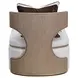 West Kensington Buff and Sea Salt Caramel 30" Chaise