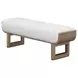 West Kensington Buff and Sea Salt Caramel Upholstered Platform Bedroom Set
