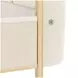 Scotts Square Cornsilk Queen Upholstered Panel Bed with USB Charging