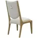 Scotts Square Cornsilk Upholstered Dining Side Chair Set of 2