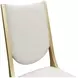 Scotts Square Cornsilk Upholstered Dining Side Chair Set of 2