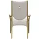 Scotts Square Cornsilk Upholstered Dining Arm Chair