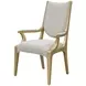 Scotts Square Light Champagne Round Dining Room Set