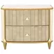 Scotts Square Cornsilk Upholstered Panel Bedroom Set
