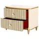 Scotts Square Cornsilk Upholstered Panel Bedroom Set