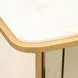 Scotts Square Light Champagne 2 Drawer Nightstand with LED
