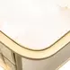 Scotts Square Light Champagne 2 Drawer Nightstand with LED