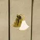 Scotts Square Light Champagne 2 Drawer Nightstand with LED