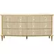 Scotts Square Cornsilk Upholstered Panel Bedroom Set