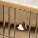 Scotts Square Light Champagne 6 Drawer Dresser with Mirror and LED