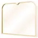 Scotts Square Light Champagne and Gold Rectangular Dresser Mirror