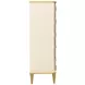 Scotts Square Light Champagne 5 Drawer Chest