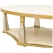 Scotts Square Light Champagne Oval Cocktail Table