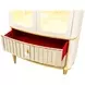 Scotts Square Light Champagne 2 Door Display Cabinet