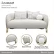 Scotts Square Cornsilk 74" Loveseat