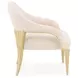 Scotts Square Cornsilk Upholstered Accent Chair