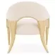 Scotts Square Cornsilk Upholstered Accent Chair