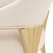 Scotts Square Cornsilk Upholstered Accent Chair