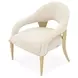 Scotts Square Cornsilk Upholstered Accent Chair