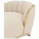 Scotts Square Cornsilk 73" Chaise with Pillows