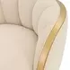 Scotts Square Cornsilk 73" Chaise with Pillows