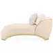 Scotts Square Cornsilk 73" Chaise with Pillows