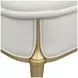Scotts Square Cornsilk Upholstered 56" Accent Bench