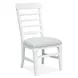 Harborwick White Upholstered Side Chair Set of 2