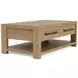 Davie Pale Oak Rectangular Cocktail Table