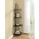 910038 Copper and Copper Corner Bookcase