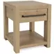 Davie Pale Oak Rectangular End Table