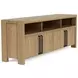 Davie Pale Oak 74" TV Stand