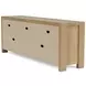 Davie Pale Oak 74" TV Stand