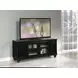 Ferla Black Entertainment Center with Light Function