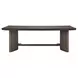 Kavanaugh Weathered Kona Brown Rectangular Trestle Dining Room Set