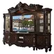 Versailles Cherry Oak 118" Entertainment Center with LED
